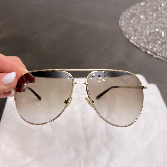 Jimmy Choo Accessories Jimmy Choo Aviator Sunglasses With